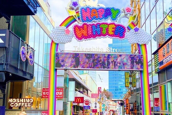 Harajuku Highlights: Where Tradition Meets Tokyo Pop - Takeshita Street in 30 minutes: shop, snack, and keep moving