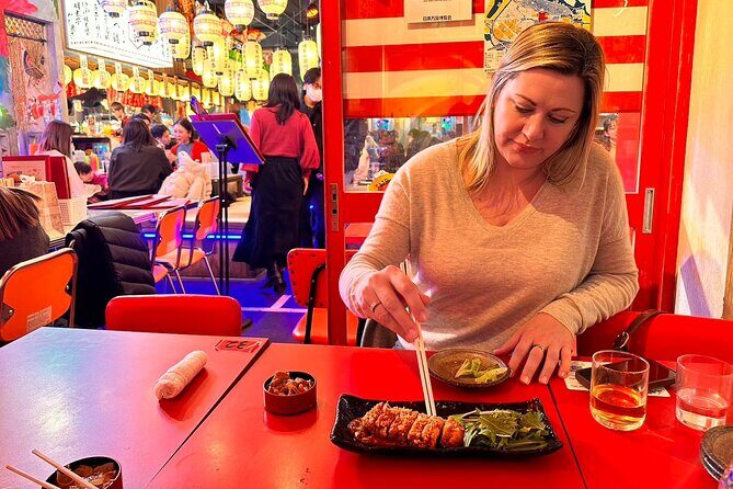 Hidden Bites of Shinjuku A Foodie Walk Tour With A Local Expert - Hanazono Shrine: a calm reset in the middle of it all