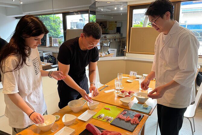How to use Japanese knife, Tuna Cutting and Sushi Workshop - Logistics that help (and one thing to watch for)