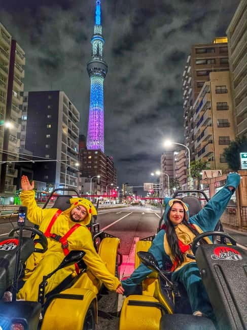 Iconic Tokyo Uptown Landmarks Go Kart Tour (120 Minutes) - Cameras, costumes, and the stuff that makes the photos actually work
