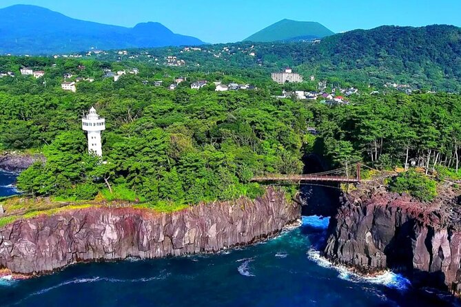 Izu Mount Omuro Day Tour: Atami Beach Line,Ropeway,Jogasaki Coast - Mount Omuro: The Matcha-Pudding Volcano Experience by Cable Car