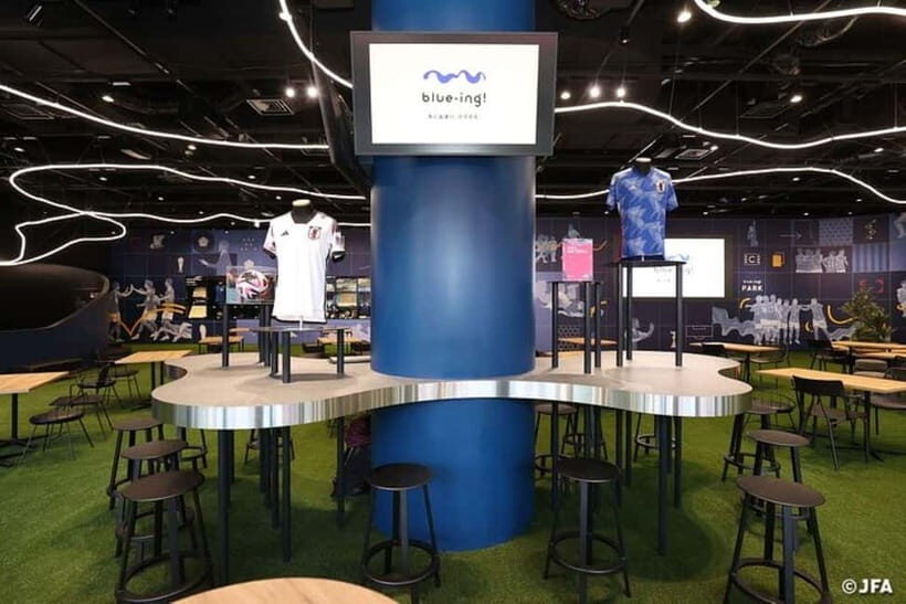 Japan Football Association museum tour at 「blue-ing!」 - English guide quality: the biggest reason people rate this highly