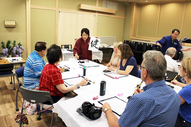 Japanese Calligraphy Experience - Equipment and inclusions that reduce friction