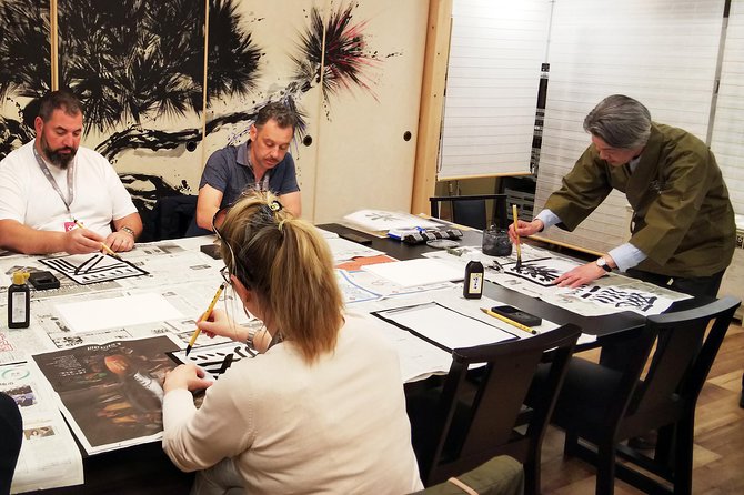 Japanese Calligraphy Experience - What you actually learn: history plus the mechanics that matter