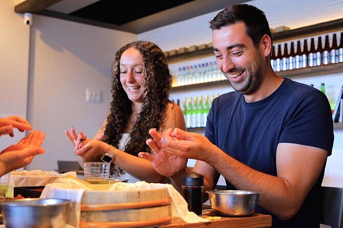 Japanese Food Cooking Class in Asakusa, Tokyo - Stop 2: Sushi rolling and nigiri with step-by-step guidance