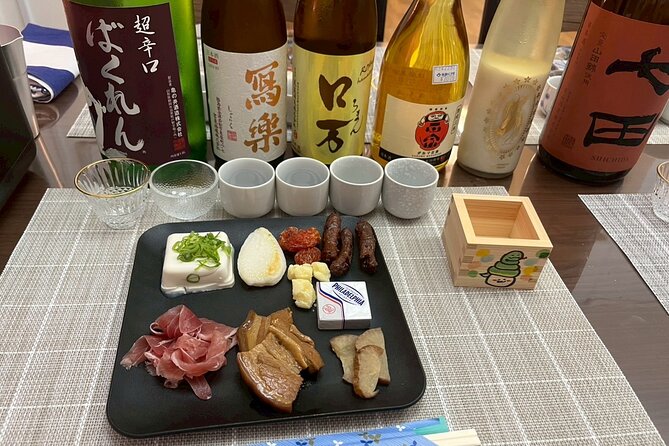 Japanese Sake Tasting and Masu Crafting Experience in Tokyo - Snacks Pairing With Sake: Small Bites That Change the Whole Flavor