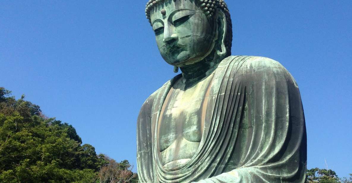 Kamakura: Great Buddha, Hase Temple, & Komachi Street Tour - Kōtoku-in Great Buddha: the open-air wow factor