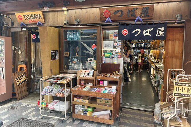 Kappabashi Knife Shopping Tour with Government-Licensed Guide - Tokyo SkyTree as an optional finisher