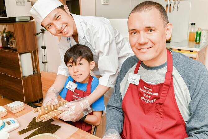 Kid-Friendly Sushi Making Class in Tokyo (English-Led) - Kita-Senju Start: Easy Meeting and a Calm Pace for Families