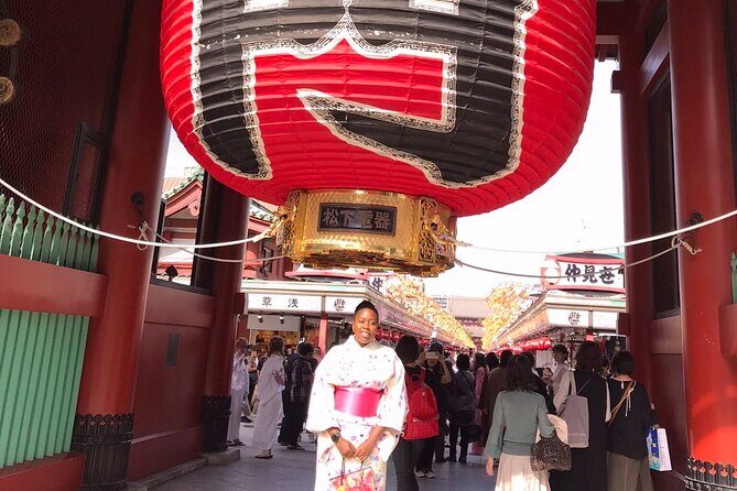 Kimono and Tea Ceremony in Asakusa Private Food Tour With Guide - Nakamise Shopping Street: Snacks, Souvenirs, and the Right Amount of Time