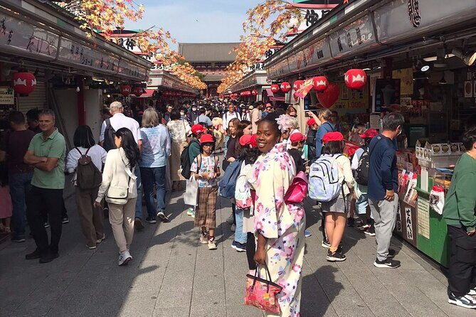 Kimono and Tea Ceremony in Asakusa Private Food Tour With Guide - Guide Adam and the Small-Group Pace