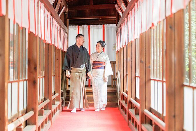 Kimono Photo Session Experience Japanese Culture Inside a Shrine - A Tokyo shrine experience, not a postcard stop
