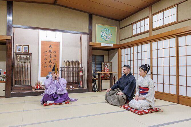 Kimono Photo Session Experience Japanese Culture Inside a Shrine - Kimono dressing and photo prep: the part that saves you time