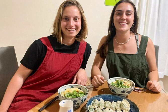 Learn to Make Home Style Tempura Udon and Gyoza - A private studio meal with Emi near Nerima Station