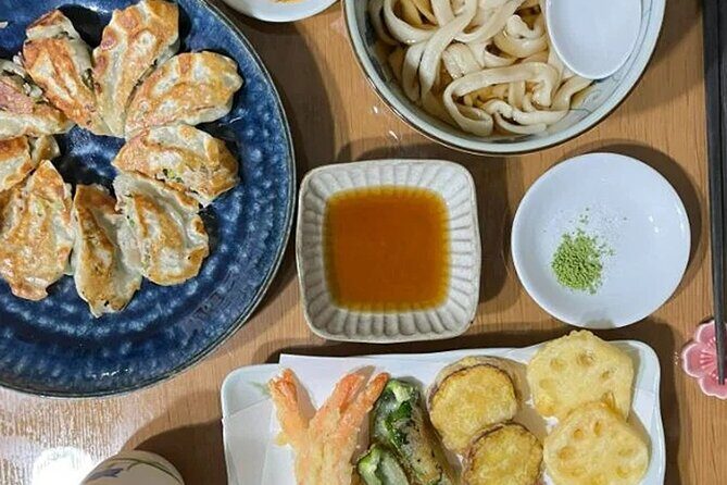 Learn to Make Home Style Tempura Udon and Gyoza - What you eat, what you take home, and why the booklet matters