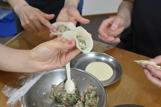 Learn to Make Home Style Tempura Udon and Gyoza - From scratch udon noodles: kneading and dashi basics