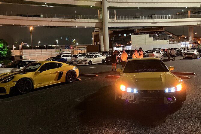 Luxury Tokyo Night Drive – Porsche Panamera, Daikoku PA & Bay - A-PIT Super Autobacs: a quick JDM fix and souvenirs on your terms