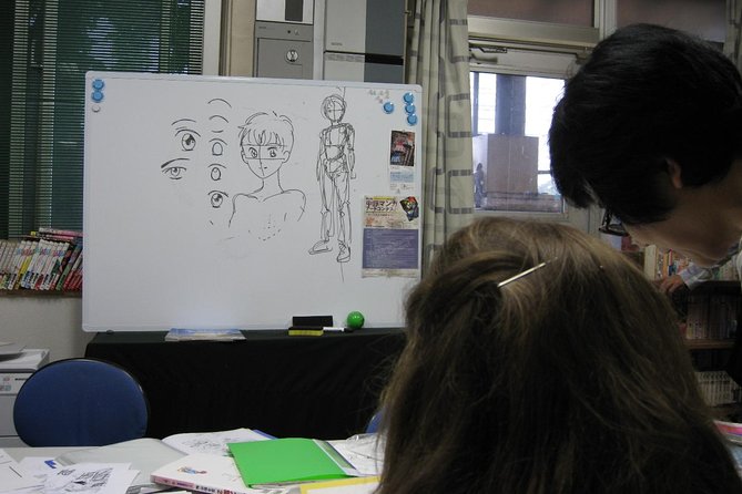 Manga Lesson with a Professional Japanese Manga Artist in Nakano - What you’ll draw in 2 hours: from pencil draft to screen tones