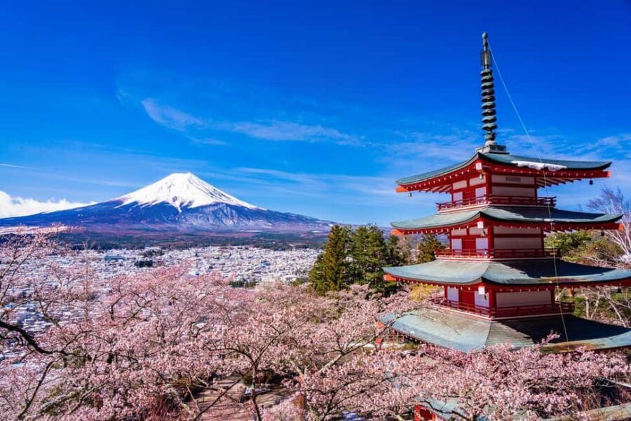 Mount Fuji 1-Day Trip: the Hottest Photography Tour - Arakurayama Sengen Park and the Chureito Pagoda shot (the one people travel for)