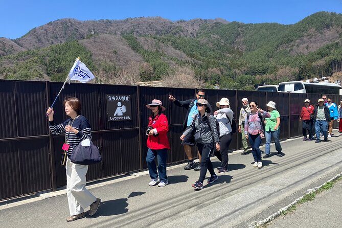 Mt. Fuji and Hakone 1 Day Bus Tour + Kimono Experience - Kawaguchi Asama Shrine and Oishi Park: calm moments between big views
