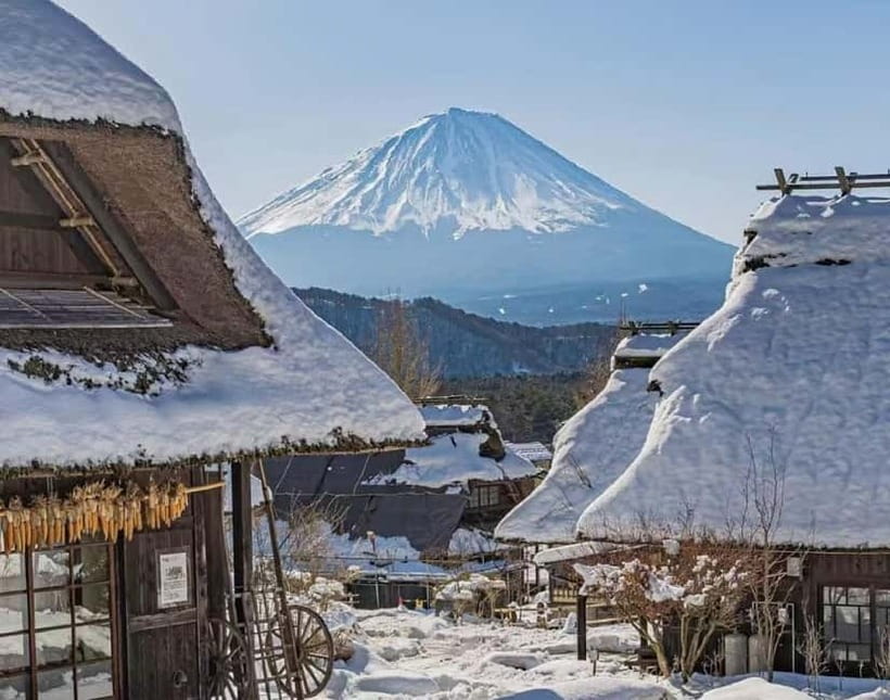 Mt. Fuji Heritage Tour: Traditional Villages, Lakes & Shrine - Arakurayama Sengen Park: The Shrine Steps and the Five-Story Pagoda Frame