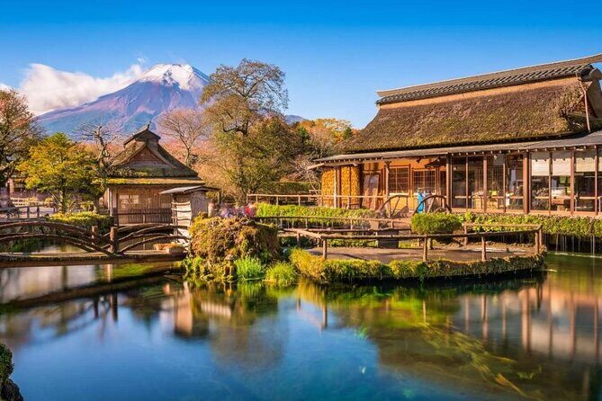 Mt. Fuji Panoramic Ropeway, 5th Station, And Oshino Hakkai Tour - Oshino Hakkai Ponds and Thatched-Roof Houses: The Calm Part of the Day