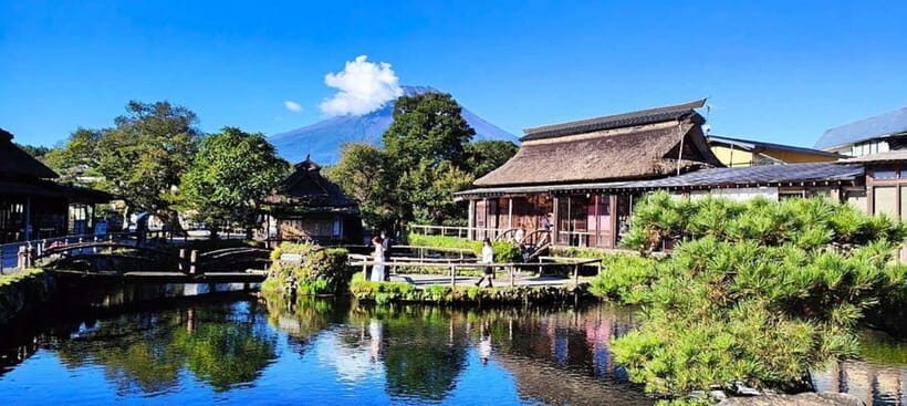 Mt. Fuji Private Tour With Hotel Pick Up From Tokyo - Saiko Iyashi-no-Sato Nenba: traditional houses with a modern-day purpose