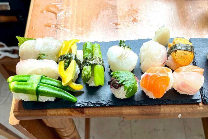 [NEW]JPN CULTURE - Buy@Toyosu Market SUSHI Making +TEA +Maid Cafe - Akihabara Maid Café Add-On: Fun If It Fits Your Mood