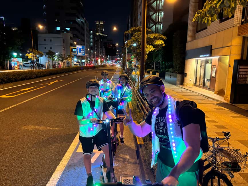 Night E-Scooter Ride to Tokyo Tower - No License Needed - Key highlights worth knowing