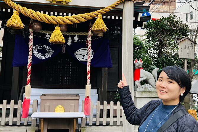 Nihonbashi Ningyocho Tour Seven Lucky Shrines and Treats - Snacks and the pace: why 3 hours 30 minutes works