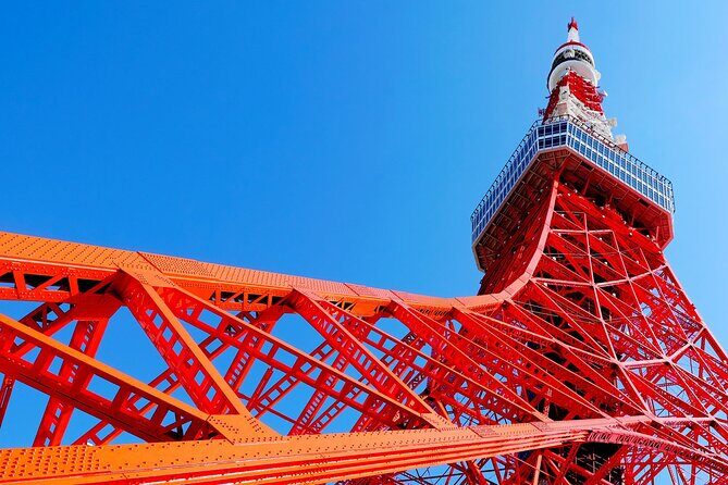Private Full-day Tokyo Walking Subway Tour by Japan Gray Line - Stop 3: Tokyo Tower From the Ground to 150 Meters Up