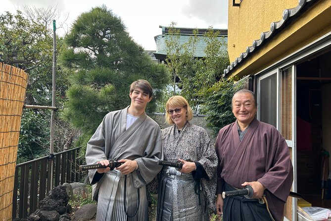 Private Samurai Sword Experience - Kiritaiken Cutting Basics: Mozoto, Urethane Rod, and Kesagiri