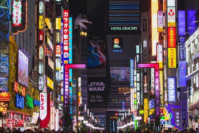 Private Shinjuku Nightlife Walking Tour & Golden-Gai Bar Crawl - Golden Gai stop: tiny bars, big personality