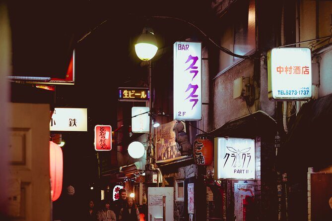 Private Shinjuku Nightlife Walking Tour & Golden-Gai Bar Crawl - Omoide Yokocho (Piss Alley) stop: alley food and fast Tokyo flavor