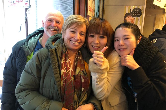 Private Tokyo food scene 6 hour experience: Depatika, street food, izakaya - Jujo Ginza shoutengai: street food done the local way