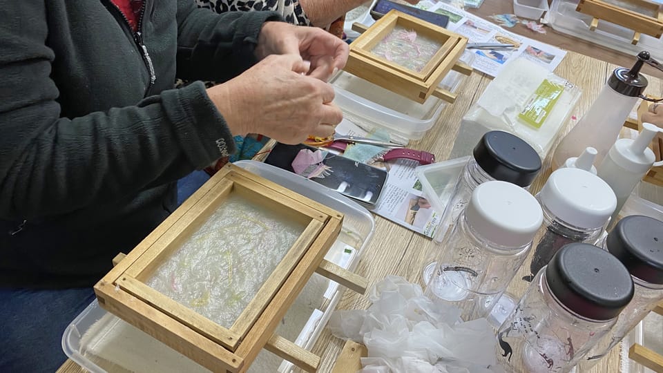 Private Workshop for Making Paper Last 1,000 years in Ueno - Kozo Leaf Tea and Local Sweets While Paper Dries