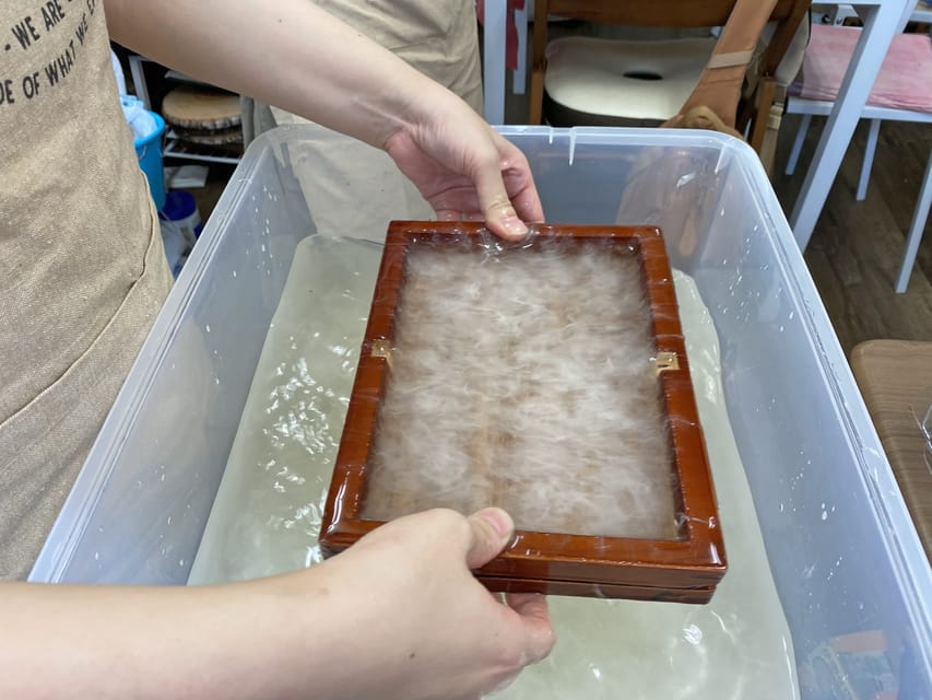 Private Workshop for Making Paper Last 1,000 years in Ueno - Instructor, Workspace, and Meeting Mascot Cat Kami-chan