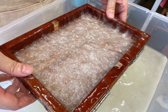 Private Workshop to Create Paper Last for 1,000 years in Ueno - Making Your Sheets: Mold, Deckle, and Sifting for Even Paper