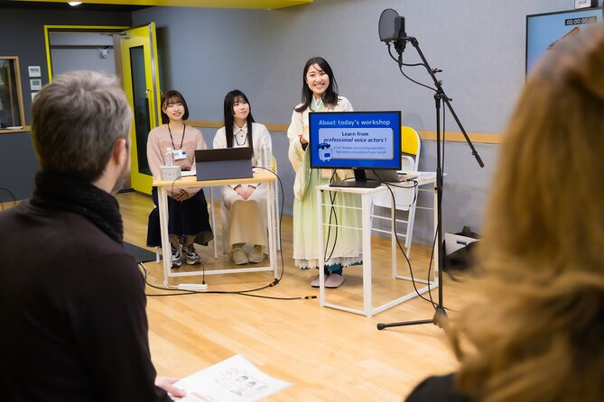 Professional Japanese Anime Voice Acting Workshop in Tokyo - Practical Tips So You Don’t Freeze in the Booth