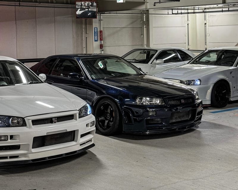【R34 GTR Over 400 hp】Tokyo: Private Daikoku Tour in R34 GTR - Tokyo highway convoy moments and the Rainbow Bridge payoff