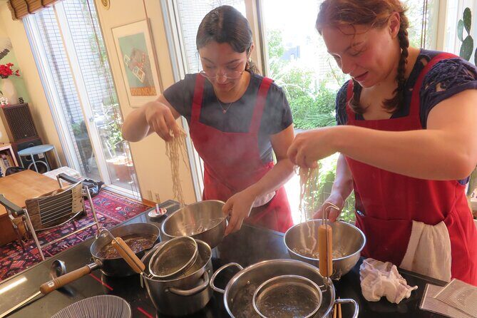 Ramen Making from Scratch with Tokyo Mom(Vegan Option Available) - A Top-Floor Ramen Class Above Shinjuku