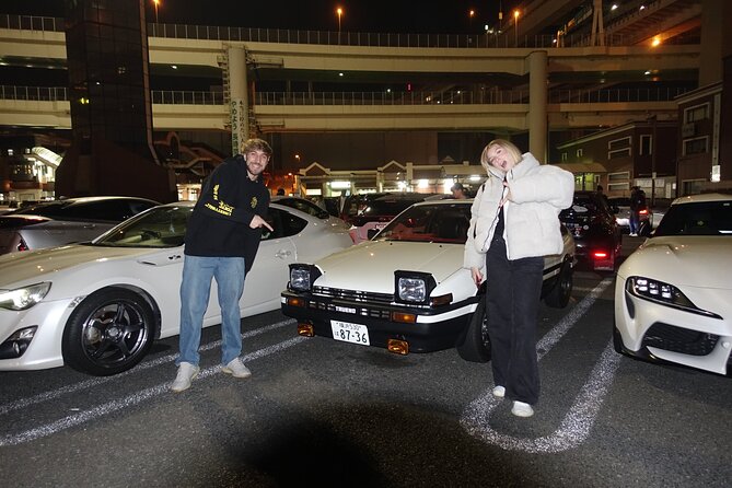 Real Tokyo Runner Club : Daikoku Car Meet Night Tour with JDM Car - Van vs. VIP Car Riding: Managing Expectations on the Car Action