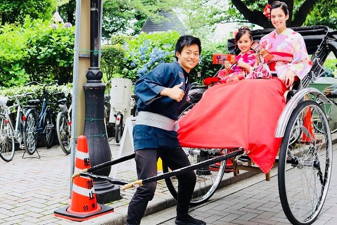 Ride a rickshaw wearing a kimono in Asakusa! Enjoy authentic traditional culture! - Photos and the guide touch: making memories without effort