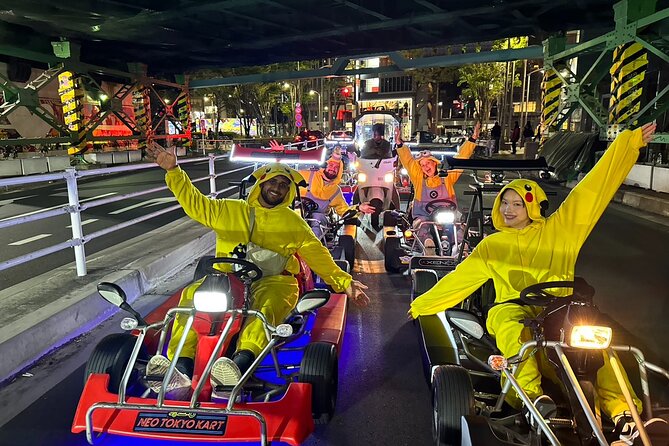 Ride Through The Streets Of Shibuya and Sinjuku By Go Kart - Night Drive Tip: 6 pm Onward Is a Real Advantage