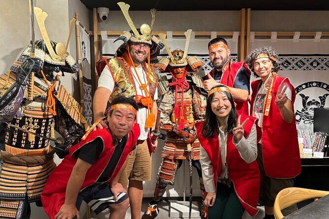 Samurai Sword & Sushi Experience with Chef Live Shows in Asakusa - Samurai Armor Photos Before You Touch the Sushi