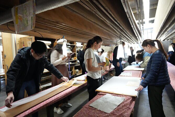 Samurai Sword Training and Katazome Dyeing Experience in Tokyo - Stop 1: 染の里おちあい for Edo Komon katazome and your headband