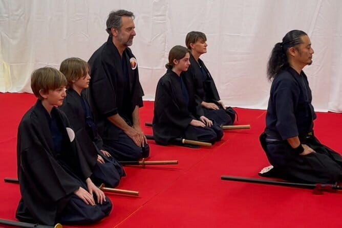 Samurai Training in Tokyo: Swords, Bushido & Mental Discipline - Samurai training in Kojimachi: more than sword photos