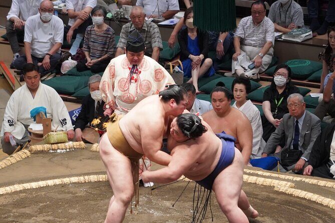 Seat B Ticket Tokyo Sumo Wrestling Tournament in Ryogoku - Inside the arena: turning explanations into better viewing