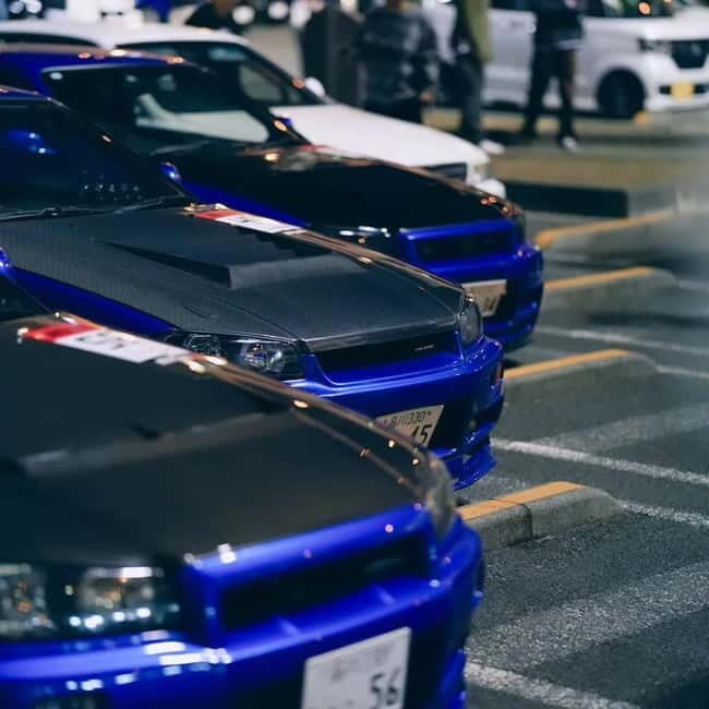 [Self-Drive] Tokyo & Daikoku Custom Car Driving Tour - Daikoku Parking Area: The Car Meet Moment (About 1 Hour)