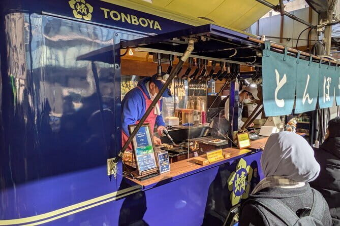 Small Group Food Guided Walking Tour of Tokyo - Tsukiji Hongwanji Temple: starting calm before the food rush